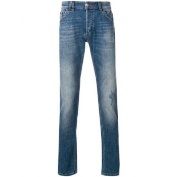 Philipp Plein Dirty Denim Jeans Men 07ai Arina Clothing Regular & Straight-leg Store