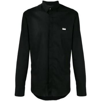 Philipp Plein Crystal Skull Shirt Men 02 Black Clothing Shirts Reliable Quality