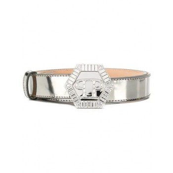 Philipp Plein Joe Belt Women 70 Silver Accessories Belts Outlet Factory Online Store