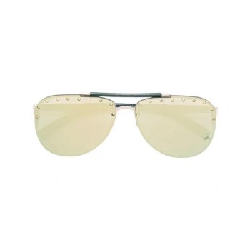 Philipp Plein Calypso Studded Sunglasses Men Ggxa Gold/gold/mirror/no Glv Accessories Reliable Supplier
