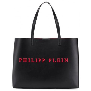 Philipp Plein Classic Tote Bag Women 0213 Black / Red Bags Accessories Authentic Quality