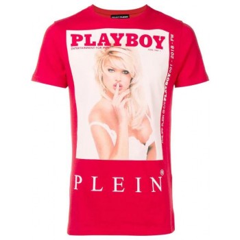 Philipp Plein Ss Playboy T-shirt Men 13 Red Clothing T-shirts Finest Selection