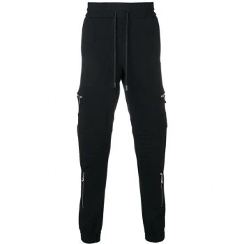 Philipp Plein Zip Detail Track Pants Men 08 Middle Blue Clothing Wholesale Online