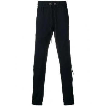 Philipp Plein Drawstring Track Trousers Men 24 Navy Clothing Pants 100% Genuine
