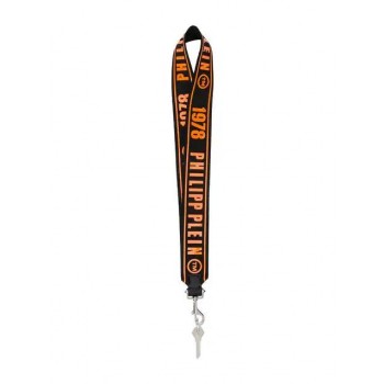 Philipp Plein Logo Key Holder Men 20 Orange Accessories Keyrings & Chains Timeless Design