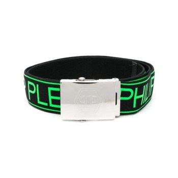 Philipp Plein Industrial Belt Men 05 Green Accessories Belts On Sale