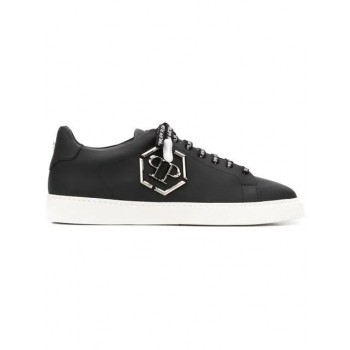 Philipp Plein Statement Low-top Sneakers Men 02 Black Shoes Low-tops Authorized Dealers