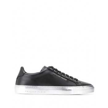 Philipp Plein Statement Sneakers Men 0291 Black/nickel Shoes Low-tops Exclusive