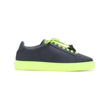 Philipp Plein Contrast Low-top Sneakers Men 14 Dark Blue Shoes Low-tops Best Selling Clearance