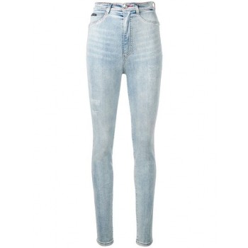 Philipp Plein Super High Waist Jeans Women 07il L.a.livin Clothing Skinny Uk Official Online Shop