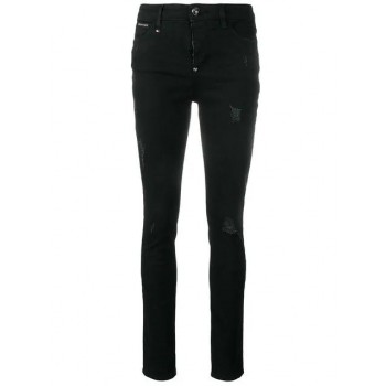 Philipp Plein Distressed Skinny Jeans Women 02ms Santa Monica Clothing Attractive Design