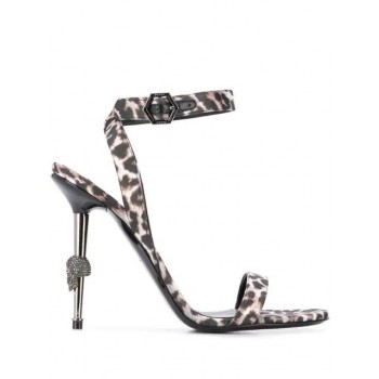 Philipp Plein Statement Sandals Women 17 Leopard Shoes Cheap Prices