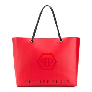 Philipp Plein Oversized Shopper Tote Women Red Bags Cheapest