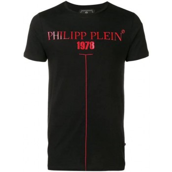 Philipp Plein Logo T-shirt Men 02 Black Clothing T-shirts Unique Design