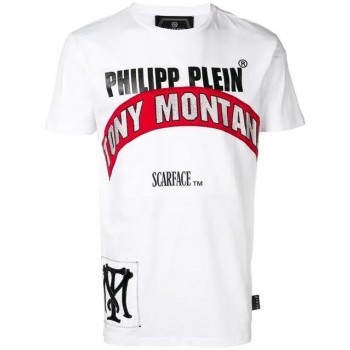 Philipp Plein Scarface T-shirt Women 01 White Outlet Clearance Prices