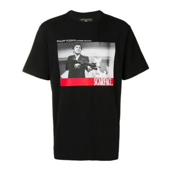 Philipp Plein Scarface T-shirt Women 02 Black Clothing T-shirts & Jerseys Attractive Price