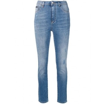 Philipp Plein High-waisted Skinny Jeans Women 08ox Ocean Drive Clothing Luxuriant In Design