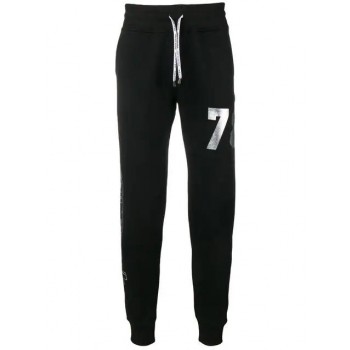 Philipp Plein Logo Track Pants Men 02 Black Outlet Uk Factory