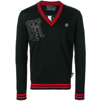 Philipp Plein Scarface Sweatshirt Men 02 Black Outlet Low Price