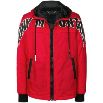 Philipp Plein Scarface Jacket Women 13 Red Outlet Elegant Factory