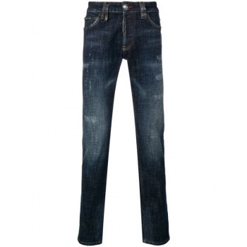 Philipp Plein Skull Straight-cut Jeans Men 14il Industrial Beat Clothing Regular & Straight-leg No Sale Tax