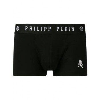 Philipp Plein Logo Print Boxers Men 02 Black Clothing Briefs & Outlet Store Sale