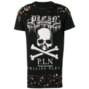 Philipp Plein Skull T-shirt Men 02 Black Outlet Fantastic Savings