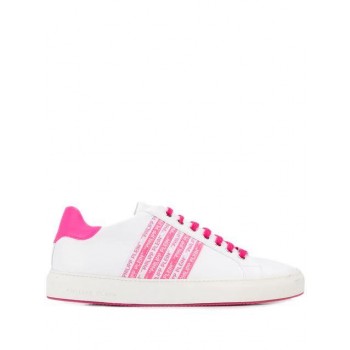 Philipp Plein Logo Tape Sneakers Men 33 Fuxia Shoes Low-tops Various Styles