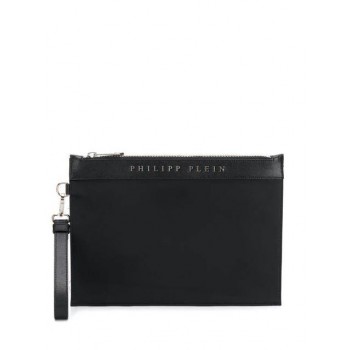 Philipp Plein Statement Clutch Men 02 Black Bags Exclusive Deals