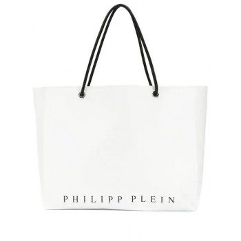 Philipp Plein Statement Tote Bag Women 01 White Bags Outlet Store Sale
