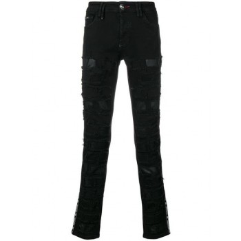 Philipp Plein Super Tm Jeans Men 02sk Sound Killa Clothing Regular & Straight-leg Authorized Dealers