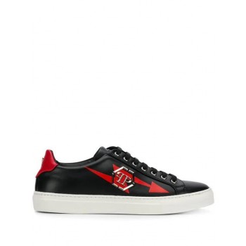 Philipp Plein Low-top Thunder Sneakers Men 02 Black Shoes Low-tops Luxury Lifestyle Brand