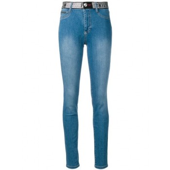 Philipp Plein Skinny Stud Detail Jeans Women 07md Marmaid Clothing Clearance Sale