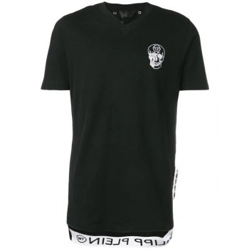 Philipp Plein Skull Print T-shirt Men 0201 Clothing T-shirts Outlet Boutique