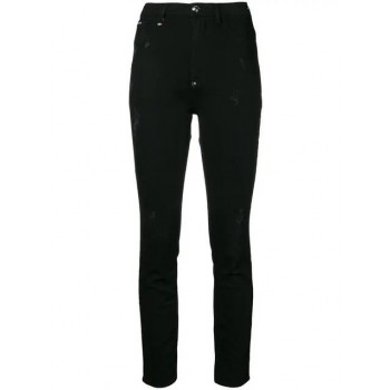 Philipp Plein High-waist Jeggings Women 02ms Santa Monica Clothing Slim-fit Trousers Low Price
