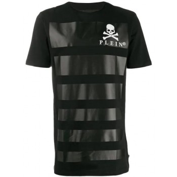 Philipp Plein Skull Print T-shirt Men 02 Black Clothing T-shirts Usa Discount Online Sale