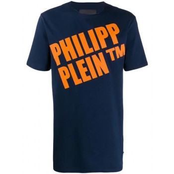 Philipp Plein Ss T-shirt Men 24 Navy Clothing T-shirts Reputable Site