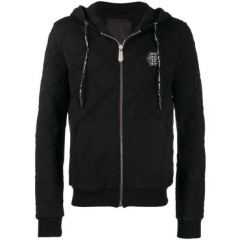 Philipp Plein Statement Hoodie Men 02 Black Clothing Hoodies Ever-popular