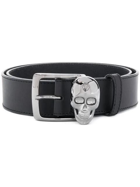 Replica Philipp Plein Skull Belt Men 0202 Black / Accessories Belts ...