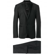 Philipp Plein Elegant 2-piece Suit Men 02 Black Clothing Formal Suits Most Fashionable Outlet