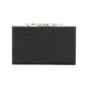 Philipp Plein Square Clutch Women 0291 Black/nickel Bags Reputable Site