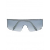 Philipp Plein Gradient Lens Square Frame Sunglasses Women Kkxa Nickel/nickel/mirror/no Glv Accessories