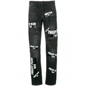 Philipp Plein Milano Cut Jeans Men 02dn Dna Clothing Regular & Straight-leg Biggest Discount