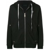 Philipp Plein Crystal Skull Hoodie Men 02 Black Clothing Lightweight Jackets Various Design