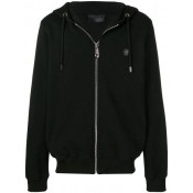 Philipp Plein Embellished Skull Hoodie Men 02 Black Clothing Hoodies Outlet For Sale