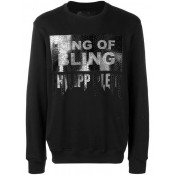 Philipp Plein King Of Bling Sweatshirt Men 0202 Black / Clothing Sweatshirts Premier Fashion Designer