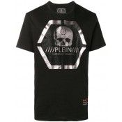 Philipp Plein Skull Print T-shirt Men 0202 Black / Clothing T-shirts The Most Fashion Designs