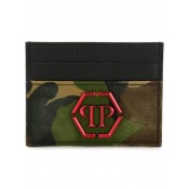 Philipp Plein Camouflage Cardholder Men 50 Accessories Wallets & Cardholders Wholesale Online Usa