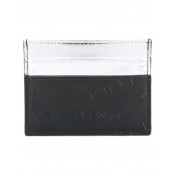 Philipp Plein Two-tone Cardholder Men 02 Black Accessories Wallets & Cardholders 100% High Quality Guarantee