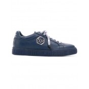 Philipp Plein Statement Low-top Sneakers Men 14 Dark Blue Shoes Low-tops High Quality Guarantee